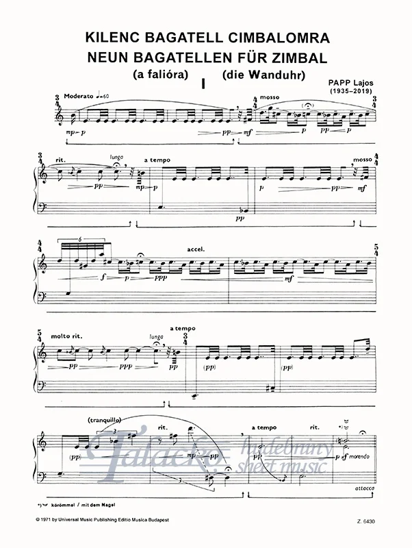 9 Bagatelles Výprodej